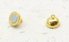 Zapięcie magnetyczne złote kula 10mm