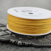 Sznurek pleciony poliestrowy żółty 0,8mm Pega [1metr]