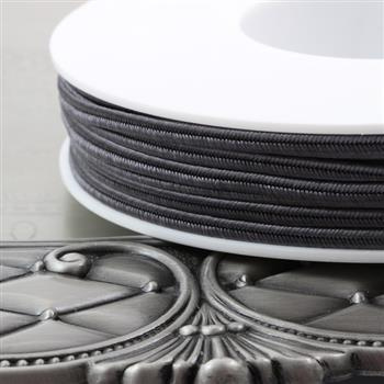 Sznurek sutasz wiskoza Pega 3mm grafitowy [szpula 50m]