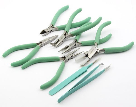 Zestaw narzędzi do robienia biżuterii szczypce AQUA Beadsmith