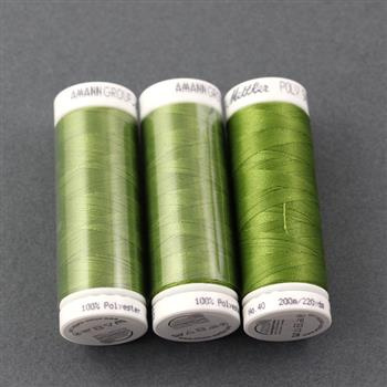 Nici Poly Sheen No. 40 zieleń wiosenna 200m [szpula]
