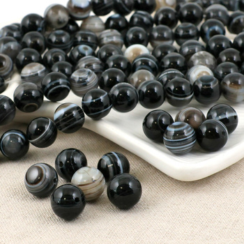 Sardonyks kula gładka 12mm