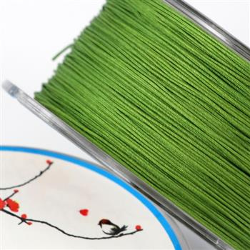 Sznurek nylonowy oliwkowy 0,4mm [szpula 60m]