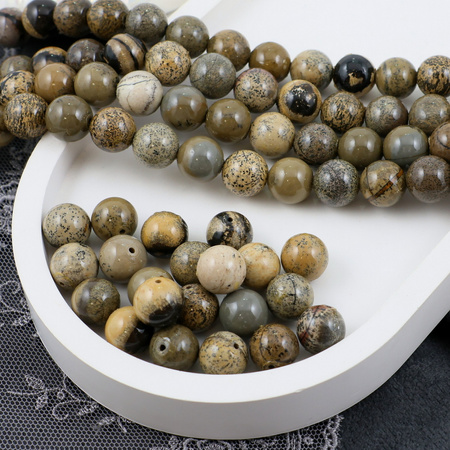 Jaspis antyczny kula gładka 10mm