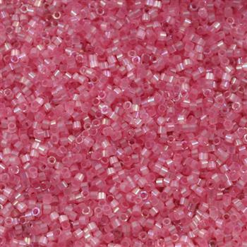 Miyuki Delica 11/0 Dyed Light Carnation AB Silk Satin [5g]