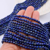 Lapis lazuli kula fasetowana 4mm [sznur 38cm]