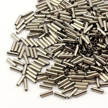 Miyuki Bugle #2 Nickel Plated 6mm [5g]