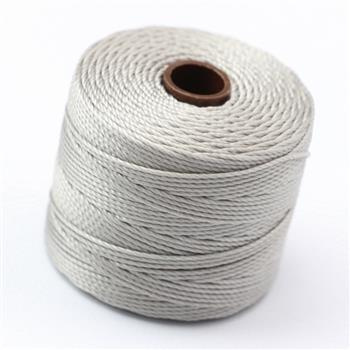 Nici nylonowe S-Lon bead cord SILVER 0,5mm/70m [szpula]
