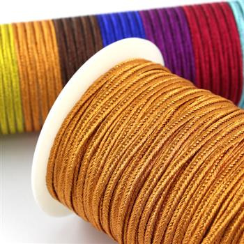 Sznurek sutasz metalizowany 3mm FX copper [szpula 50m]