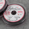 Japońska linka stalowa jubilerska SakuLux 7-splotowa Black 0,40mm [szpula 30m]