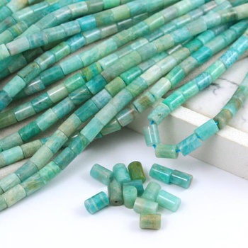 Amazonit rosyjski wałek gładki 8x5mm