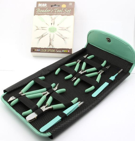 Zestaw narzędzi do robienia biżuterii szczypce AQUA Beadsmith