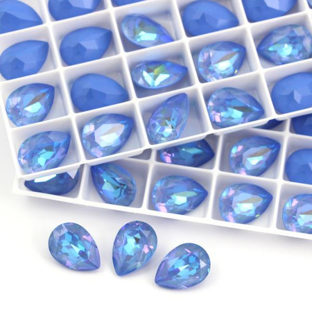 4320 Swarovski Pear Fancy Stone 14X10mm Ocean DeLite