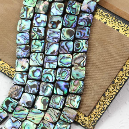 Muszla paua kwadrat 12mm