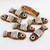 Zawieszka ceramiczna ryba 65x25mm