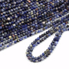 Sodalit kula fasetowana 3mm [sznur 39cm]