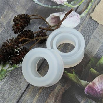 Forma silikonowa do odlewów z żywicy obrączka 16x8mm