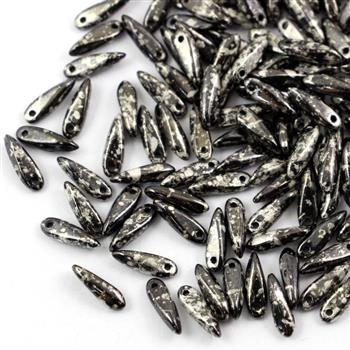 Dagger Jet Antique Chrome 3x10mm [20szt]