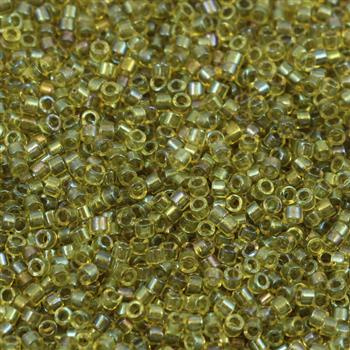 Miyuki Delica 11/0 Fancy Lined Olive [5g]