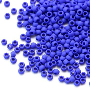 Toho Round 8/0 Opaque-Frosted Navy Blue [10g]