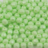 Fire Polish 6mm Alabaster Light Peridot Powdery [20szt]