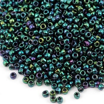 Toho Round 8/0 Higher-Metallic June Bug [10g]