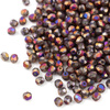 Fire Polish 4mm Crystal Sliperit Full Matted [20szt]