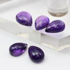 Kaboszon ametyst łezka 17x12mm