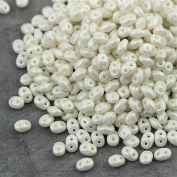 SuperDuo 2.5x5mm Powdery - Ivory [5g]