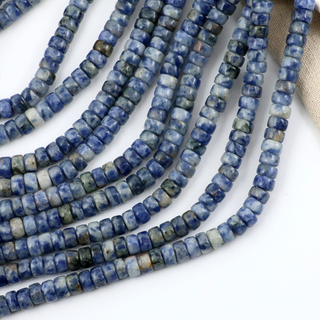 Sodalit dysk gładki 7x4mm