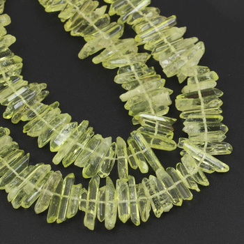 Kwarc limonkowy sopel 12-28mm