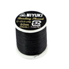 Miyuki nici nylonowe black 0,2mm [szpula 50m]