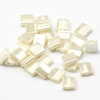 Miyuki Tila Beads 5x5x1,9mm Antique Ivory Pearl Ceylon [30szt]