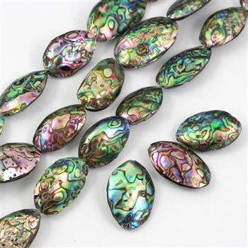 Muszla paua mały owal 30x20mm