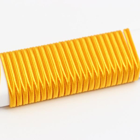 Sznurek sutasz chiński 3mm kurkuma [1 metr]