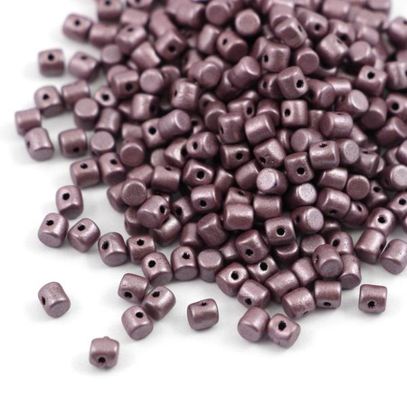 Minos par Puca 2,5x3mm Metallic Mat Dark Plum [40szt]