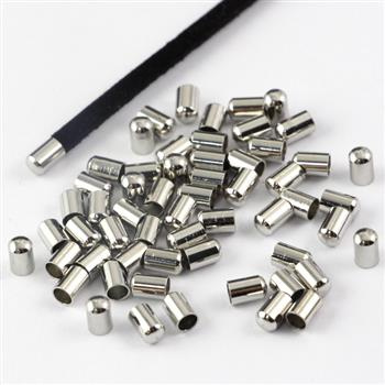 Końcówka do rzemienia srebrna 2,5mm