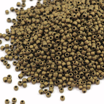 Toho Round 11/0 Matte-Color Dk Copper [10g]