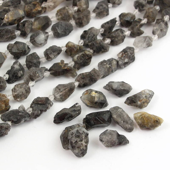 Kwarc Herkimer nieregularna bryłka 15-25mm