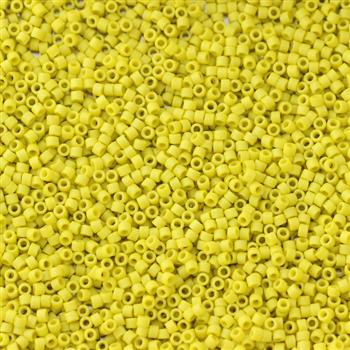 Miyuki Delica 11/0 Opaque Glazed Citron Matted [5g]