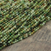 Awenturyn zielony kula fasetowana 3mm [sznur 39cm]