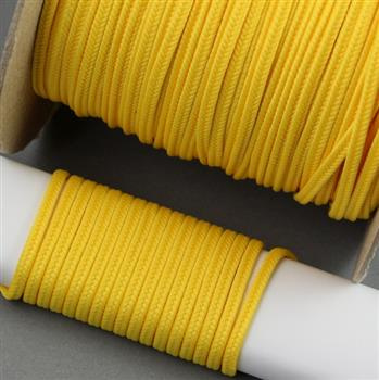 Sznurek sutasz POLSKI 3mm żółty [1metr]