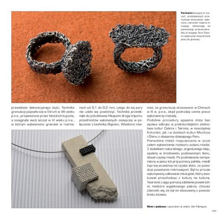 Kurs jubilerstwa cz.II - Kolor, faktura, wykończenie. Carles Codina