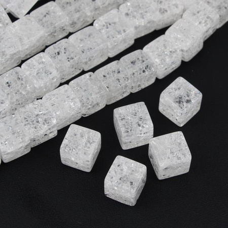 Kryształ górski lodowy kostka 10mm