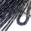Szafir kula fasetowana 4mm [sznur 39cm]