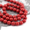 Preciosa Nacre Round Pearl Maxima Cranberry 4mm [10zt]