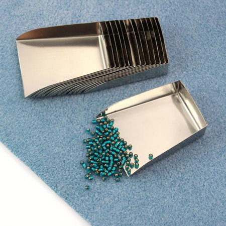 Szufelka do koralików i drobnych elementów 6x5cm