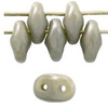 SuperDuo 2.5x5mm Luster Opaque Grey [5g]