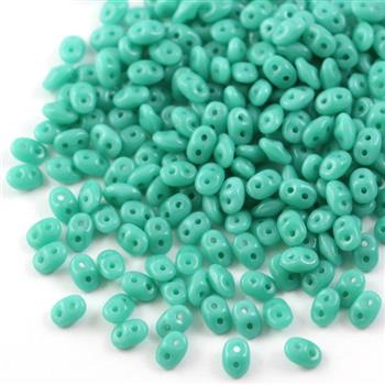 SuperDuo 2.5x5mm Opaque Turquoise [5g]