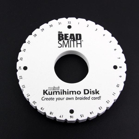 MINI Dysk Kumihimo 11cm okrągły Beadsmith